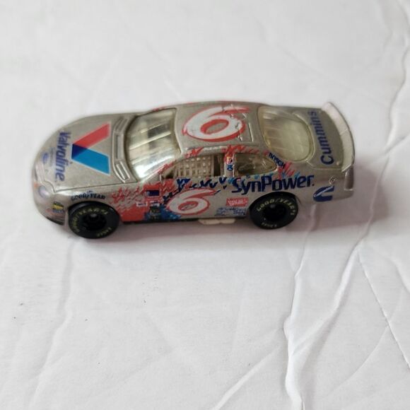 Vtg Team Hot Wheels Mark Martin Pro Racing #6 Valvoline Nascar 1:64 Loose Rolls - Picture 1 of 6